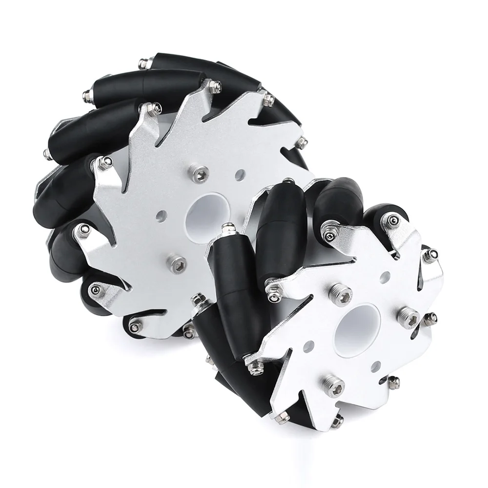 4 Stück 60–127 mm Mecanum-Räde – Omni Wheel Bewertung und Preis