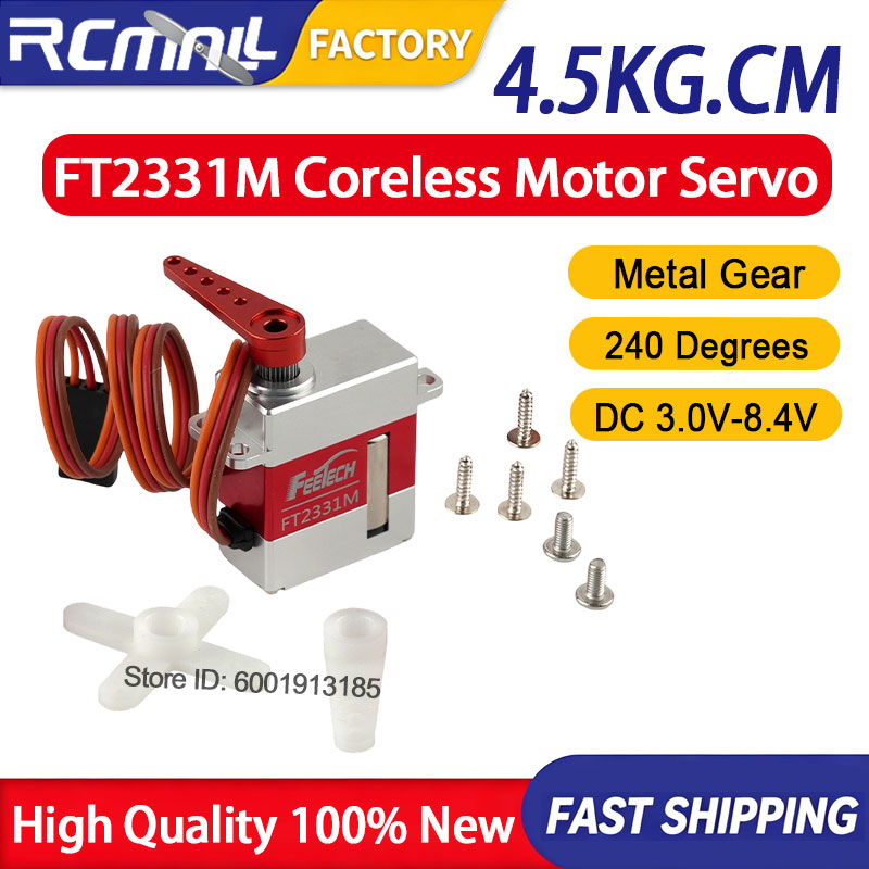 FT2331M Mikro-Digital-Servo 4, – Robot Arm Metal Bewertung und Preis