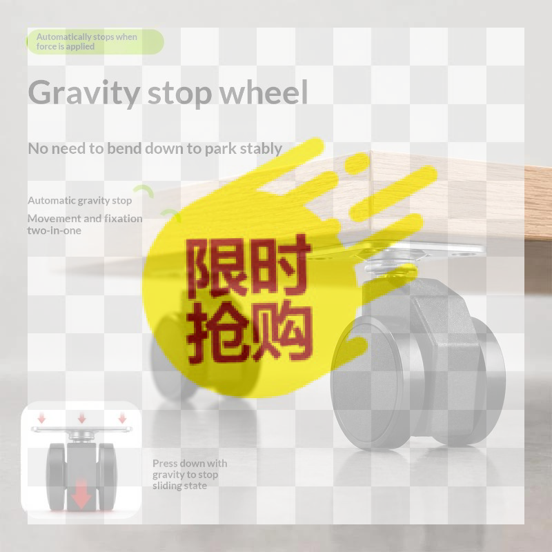 Selbstverriegelnde Schwerkraft – Caster Wheel Bewertung und Preis