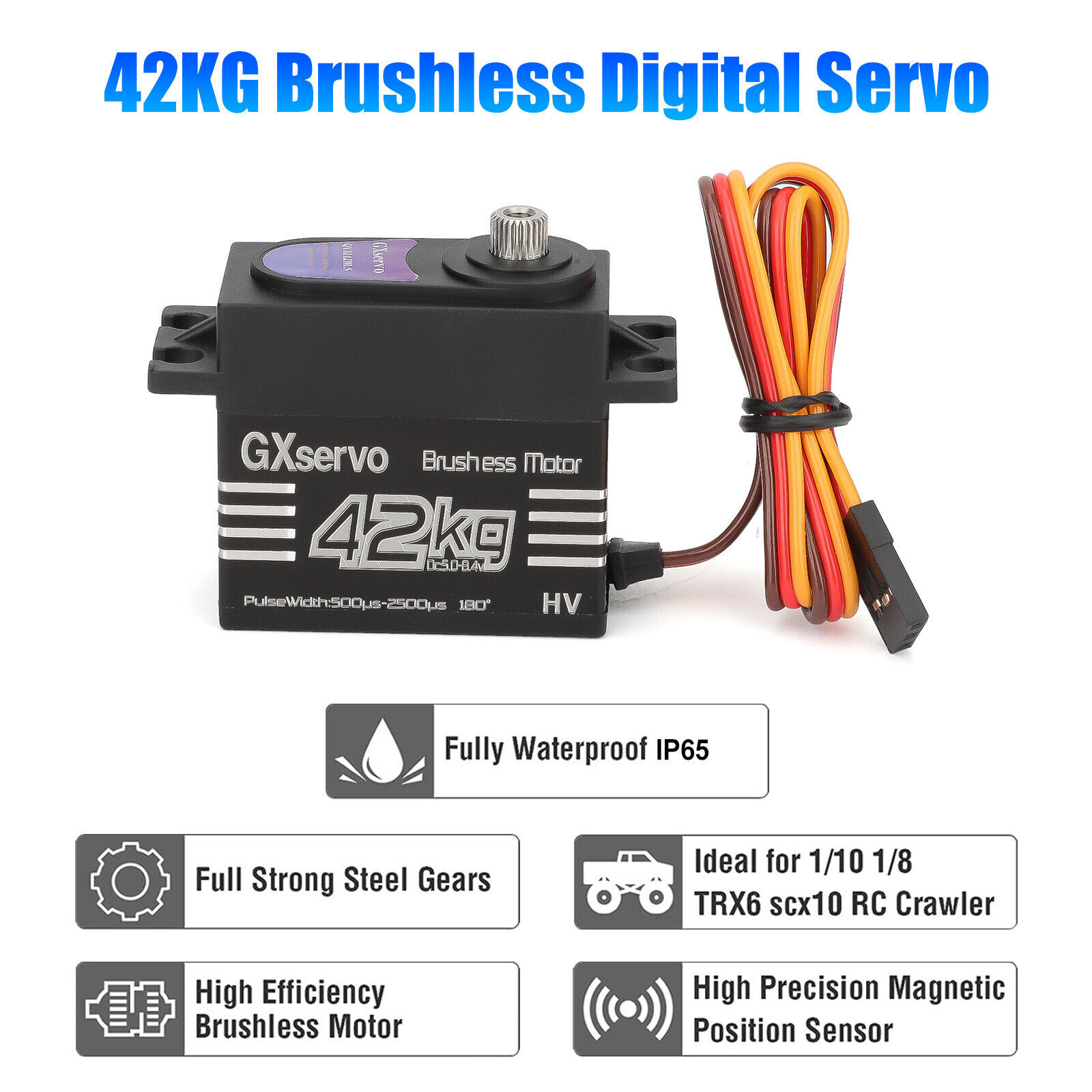 Bürstenloser Motor 180 °   Met – Robot Arm Metal Bewertung und Preis