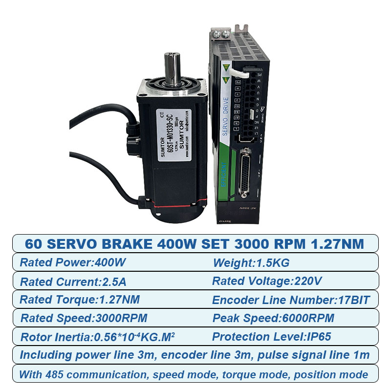 Servomotor-Set 220V 400W mit B – Servo Kit Bewertung und Preis