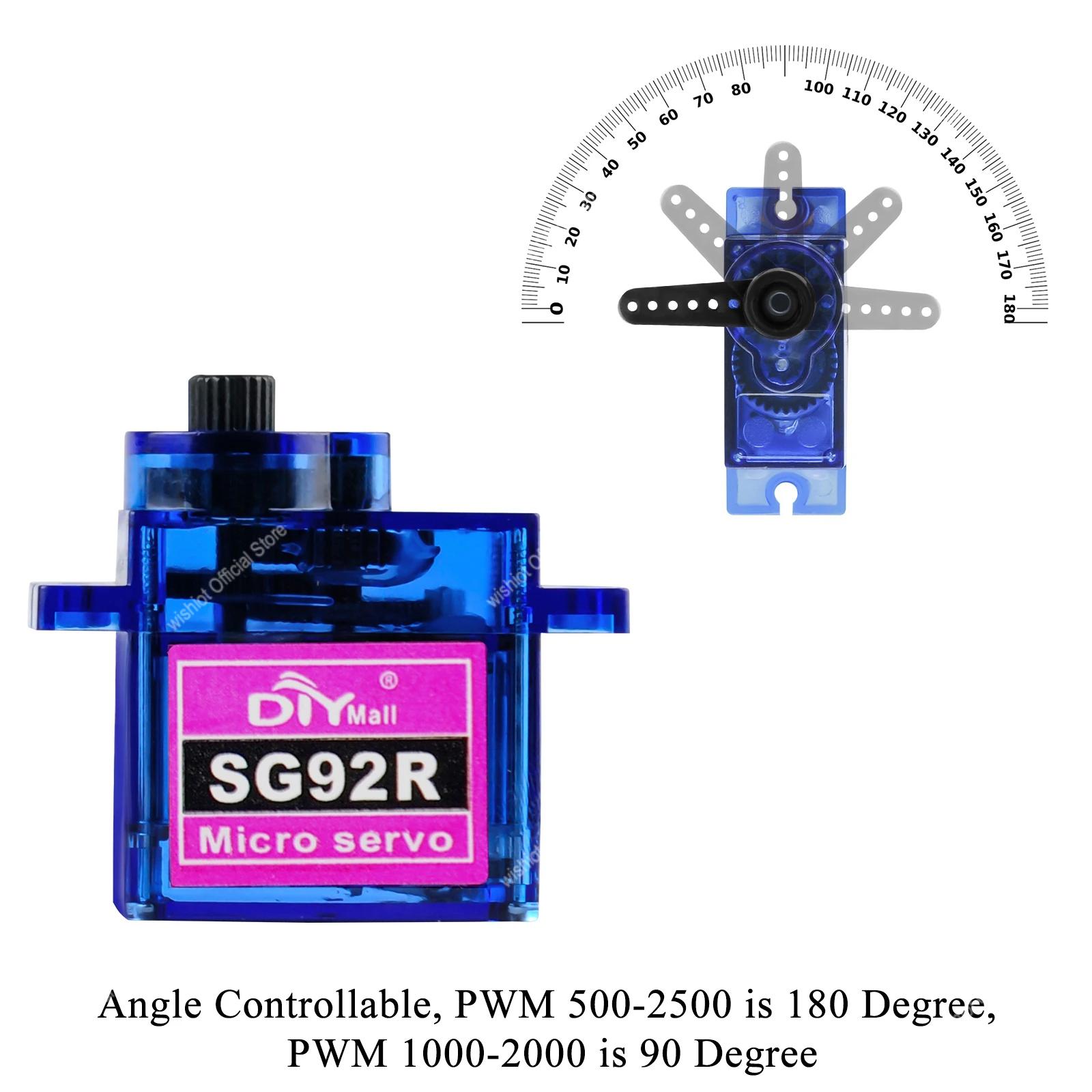 SG92R Micro-Servomotor, 4,8–6  – Servo Pan Tilt Bewertung und Preis