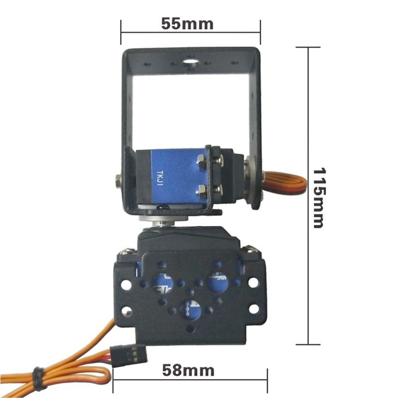 2 dof Roboter Pan und Tilt Ser – Pan Tilt Bracket Bewertung und Preis
