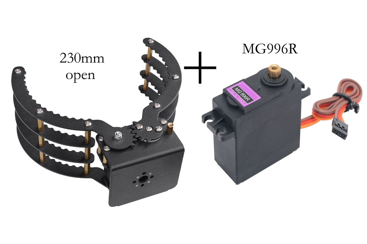 230-mm-Öffnungs-Mechanische Gr – Robot Gripper Claw Bewertung und Preis