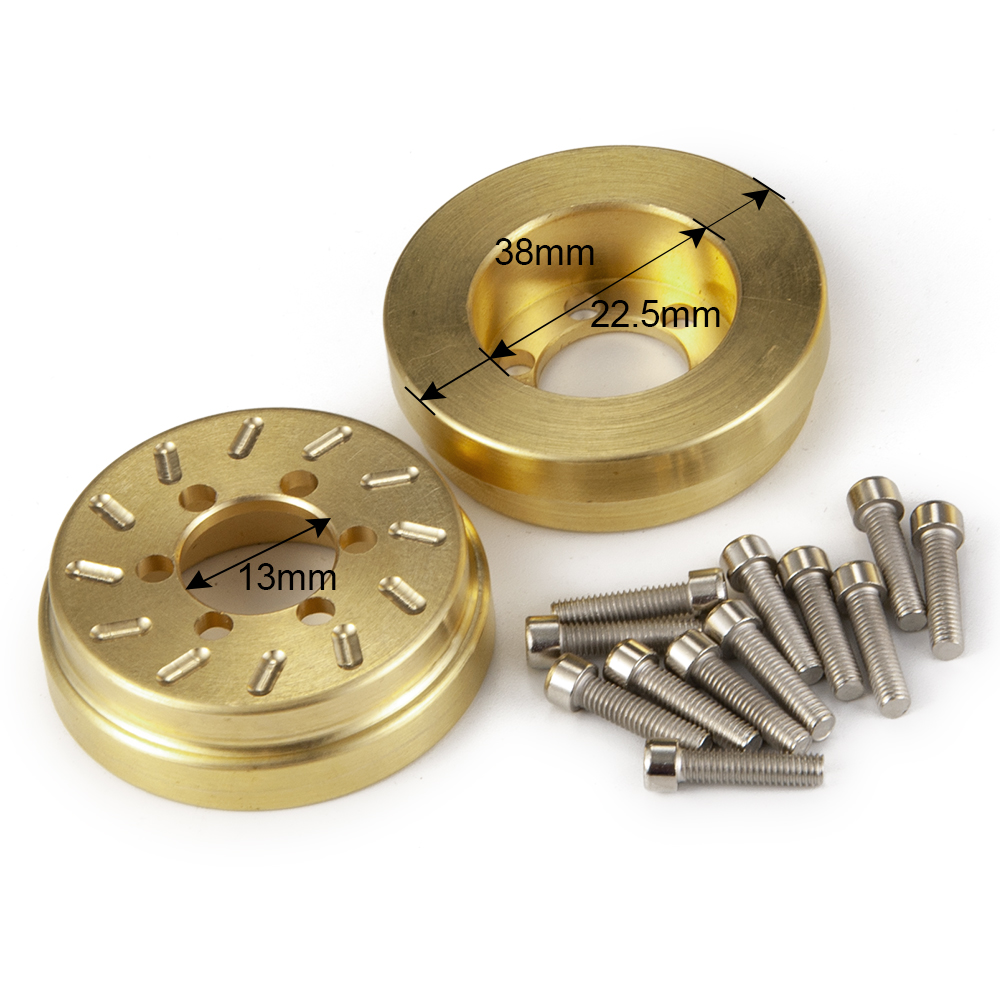AXSPEED 2/4 Stück 70 g Messing – Omni Wheel Bewertung und Preis