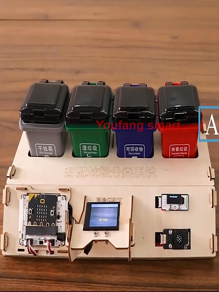 Abfalls ortier roboter Kit Ai  – Microbit Robot Bewertung und Preis